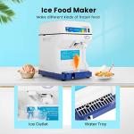VIVOHOME Electric Ice Crusher for Snow Cones