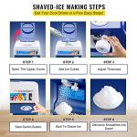 VEVOR Electric Shaved Ice Machine for Home & Business