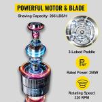 VEVOR Electric Ice Shaver Machine for Snow Cones