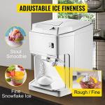 VEVOR Electric Ice Shaver Machine for Snow Cones