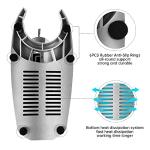 OKF Ice Shaver Prevent Splash Snow Cone Machine, Electric 3 Blades