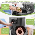Smart Indoor Electric Composter with Timer, 4L