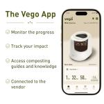 Vego 4L Smart Electric Kitchen Composter