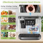 Smart Indoor Electric Composter with Timer, 4L