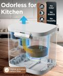 4L Electric Kitchen Compost Bin with Auto Cleaning