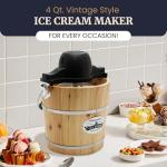 Vintage 4 Quart Electric Ice Cream Maker