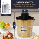 Vintage 4 Quart Electric Ice Cream Maker