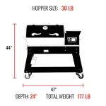 recteq Deck Boss 590 Pellet Grill and Smoker
