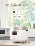 Cuckoo 6-Cup Twin Pressure Rice Cooker & Warmer