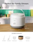 Cuckoo 10-Cup Rice Cooker and Warmer - White