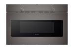 Sharp 24" Microwave Drawer in Black Stainless Steel