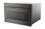 Sharp 24" Microwave Drawer in Black Stainless Steel