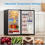 Midea 3.3 Cu. Ft. Compact Refrigerator - Black