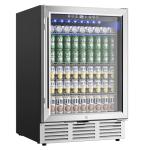 24-Inch Built-in Beverage Refrigerator for Kitchen & Bar