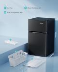 EUHOMY 3.2 Cu.Ft Mini Fridge with Freezer