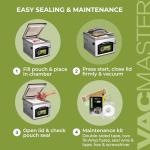 VacMaster VP220 Chamber Vacuum Sealer, 12.25" Seal Bar