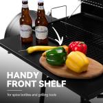 Royal Gourmet 30" Charcoal Grill & Offset Smoker