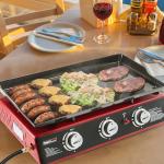 Royal Gourmet 3-Burner Portable Gas Grill Griddle