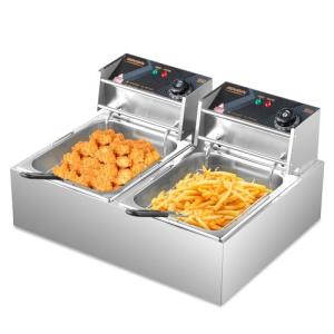 ROVSUN 22.8QT Stainless Steel Electric Deep Fryer