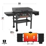 Blackstone 28” Omnivore Griddle with X-Braced Hood