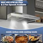 30-Inch Stainless Steel Wall Mount Range Hood