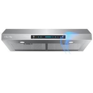 HisoHu 30" Under Cabinet Stainless Steel Range Hood