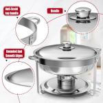 Stainless Steel Chafing Dish Set - 2 Pack