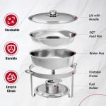 Stainless Steel Chafing Dish Set - 2 Pack
