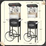 Great Northern Popcorn 8oz Cart Popcorn Machine