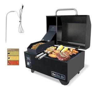 Hello.Dr Portable Pellet Grill with Digital Control