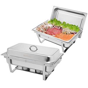 ROVSUN 8 Qt Stainless Steel Chafing Dish Set