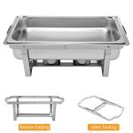 ROVSUN 8 Qt Stainless Steel Chafing Dish Set