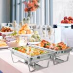 COSTWAY 9 QT Chafing Dish Buffet Set - 2 Pack