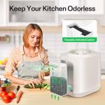 VIVOSUN 4L Indoor Electric Composter for Kitchen
