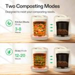 VIVOSUN 4L Indoor Electric Composter for Kitchen