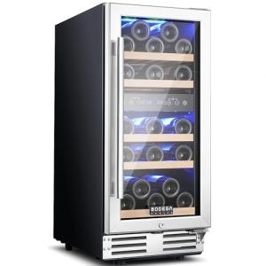 BODEGA 15" Dual Zone Wine Cooler Fridge