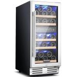 BODEGA 15" Dual Zone Wine Cooler Fridge