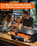 PYY Indoor Electric Pizza Oven with Timer