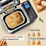KBS 17-in-1 Bread Maker with Auto Nut Dispenser