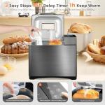 KBS 17-in-1 Bread Maker with Auto Nut Dispenser