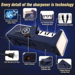 VIDOME Electric Knife Sharpener with Diamond Abrasives