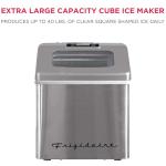 Frigidaire Stainless Steel 40 Lbs Ice Maker