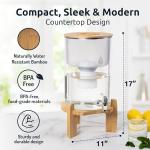 Bamboo Classic Alkaline Water Filter Dispenser