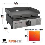 Blackstone 1971 17” Tabletop Griddle - Black