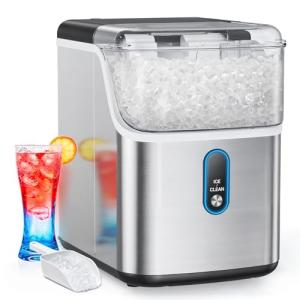 Homezay Countertop Nugget Ice Maker Machine