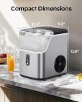 Homezay Countertop Nugget Ice Maker Machine