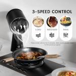Portable Rechargeable Range Hood with Battery and 3 Speeds