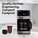 Braun BrewSense 12-Cup Drip Coffee Maker - Black