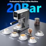 Cuising 20 Bar Touch Screen Espresso Machine