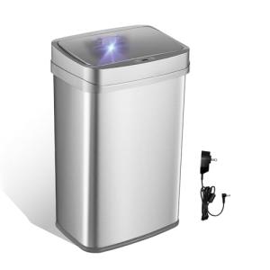 Ninestars Nova 13 Gallon Motion Sensor Trash Can